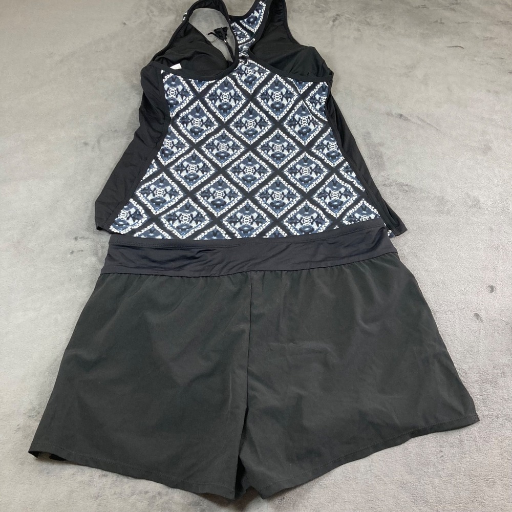 Beach house women's swim tankini set size 12 preowned - Picture 3 of 6